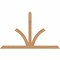 Ekena Millwork Richland Timber Gable Bracket, Western Red Cedar, 108"W x 68"H x 1 1/2"D x 5 1/2"F, 15/12 Pitch GBW108X68X0206RIC00SWR - alternate 1